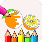 Coloring Fruit Vegetable